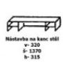 Nástavba na kancelářský stůl KNY